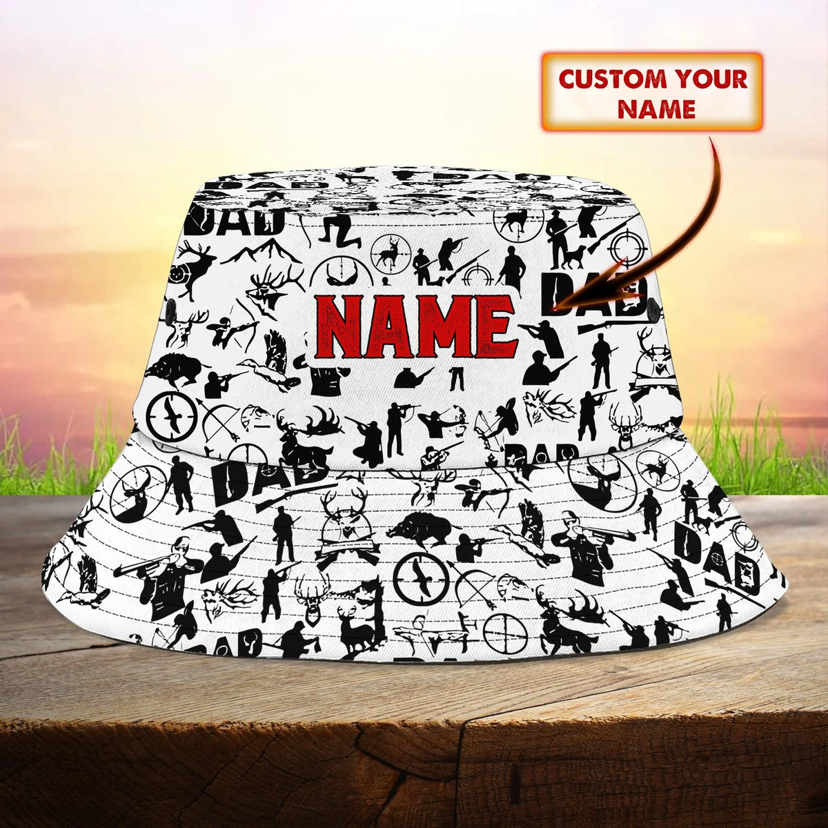 Custom Bucket Hat - Hunting - Loop - Hd98 116 HNT0243