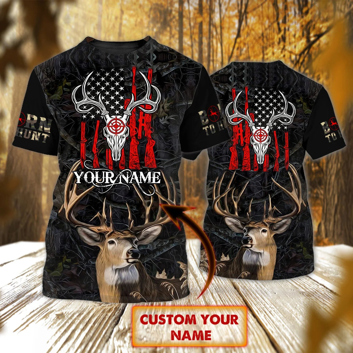 Deer Hunting - 3D T Shirt - Dp98 - 568 HNT0261