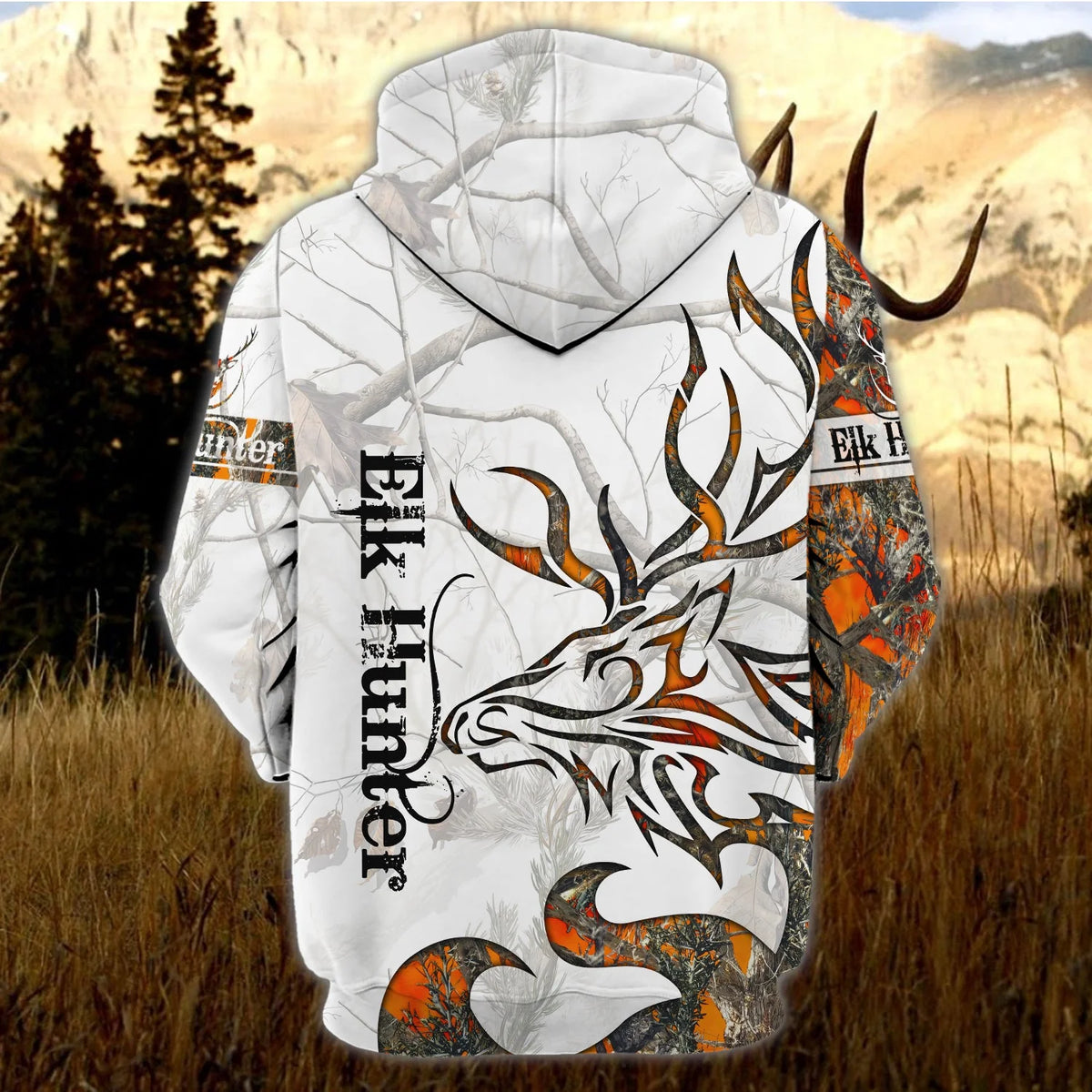 Hunting - Personalized Name 3D Zipper hoodie 108 - Mitru HNT0035