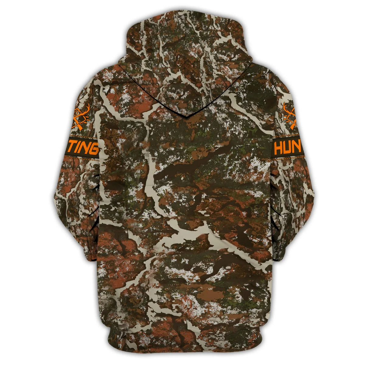 Hunting Personalized Name 3D Zipper Hoodie Deer Hunter Shirt HNT0129