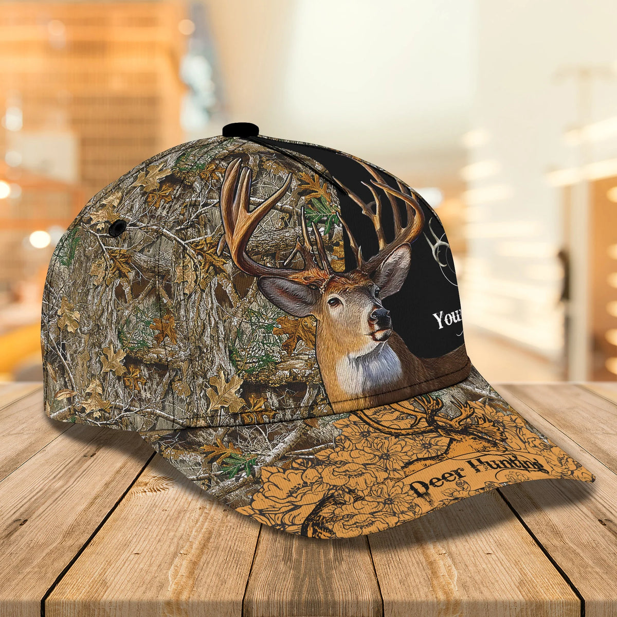 Deer hunting - Personalized Name Cap - Ntt68 HNT0152