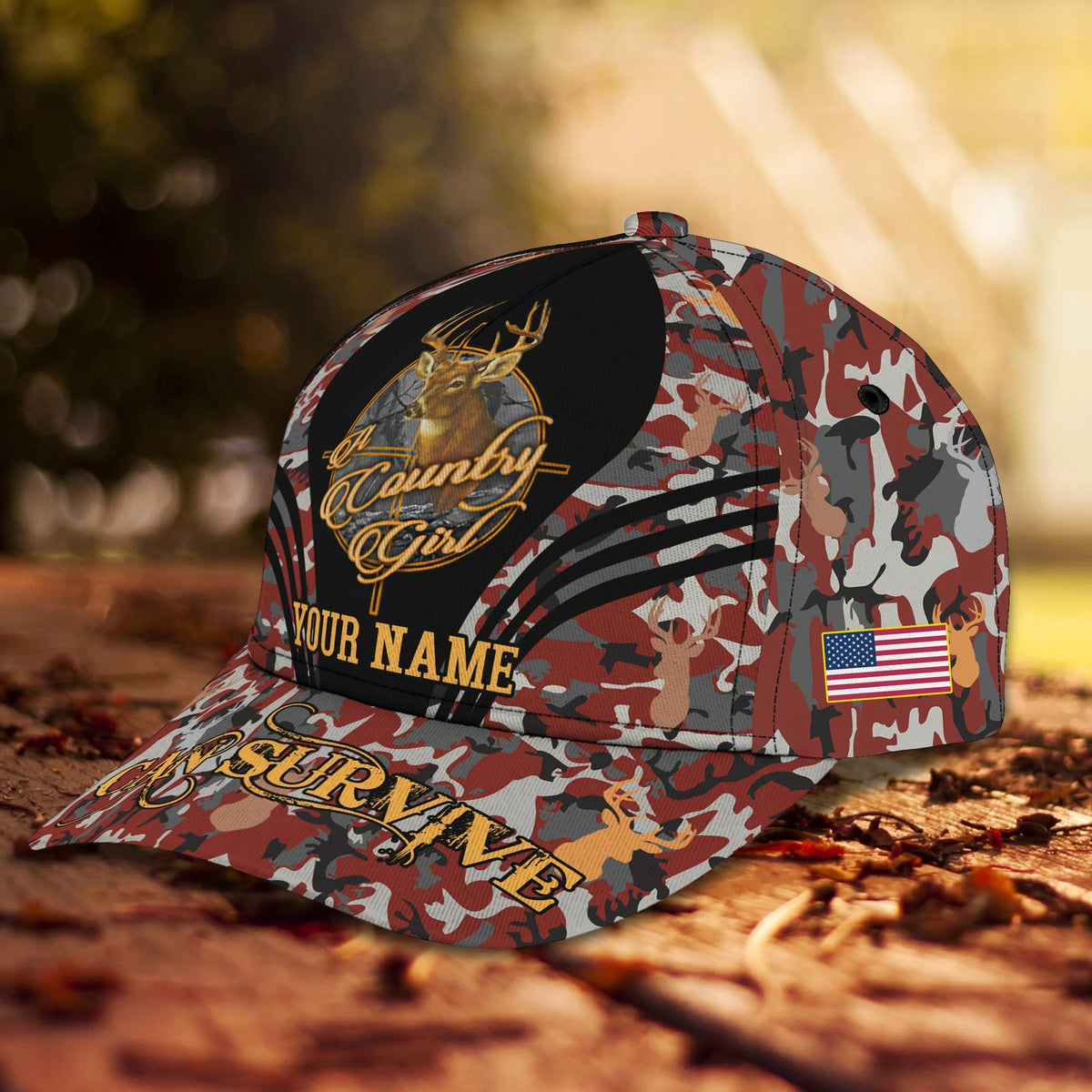 Country Girl- Personalized Name Cap - HN95 HNT0218