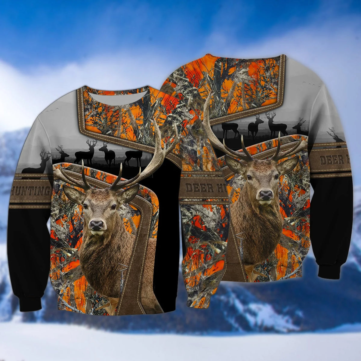 Deer Hunting 3D Shirts For Men and Women Version 3 HNT0118