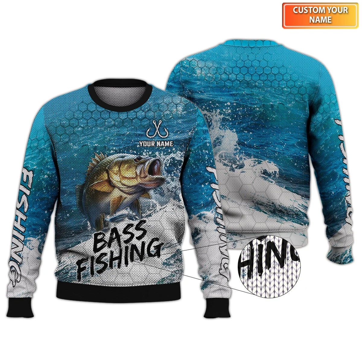 Latest Bass Fishing 3D Hoodie Shirt For Men Hunting Life Hoodie Gifts FISH0071