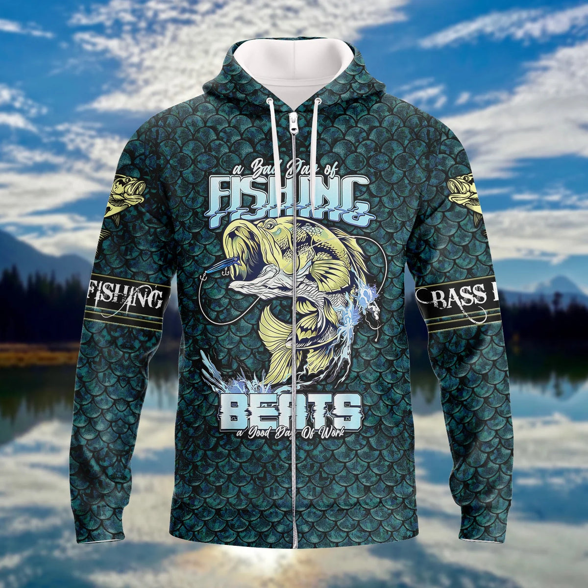 Bass Fishing - 3D Full Print - 957 FISH0106
