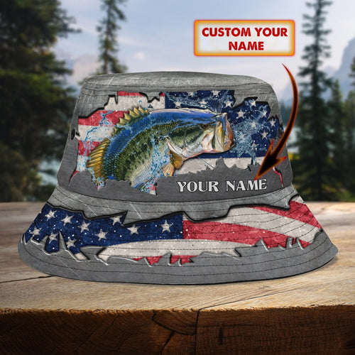 Custom Bucket Hat - Fishing2 - BY97 FISH0184