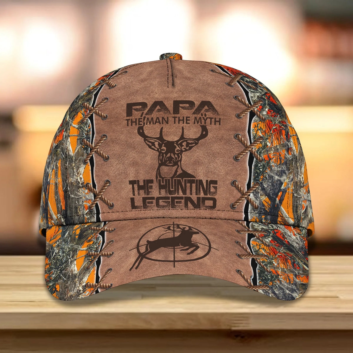 Deer Hunting 8 - Personalized Name Cap - Boom ORN0233