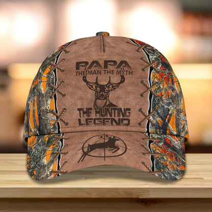 Deer Hunting 8 - Personalized Name Cap - Boom ORN0233