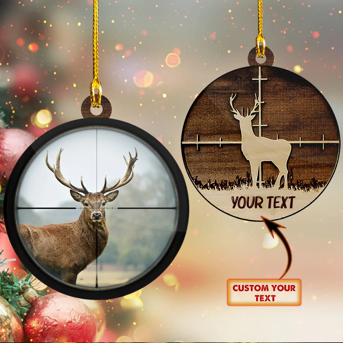 HUNTING - Shaped Ornament 01 - RINC98 ORN0063
