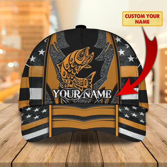 Fishing 04- Personalized Name Cap - HN95 FISH0131