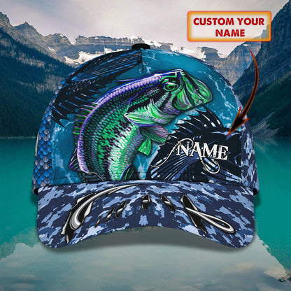 Navy Veteran And Fishing - Personalized Name Cap - Loop - Nt168 - Ct138 ORN0231