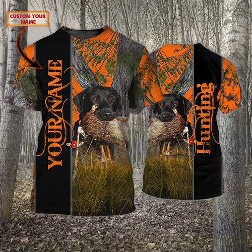 LAB HUNTING - Personalized Name 3D Tshirt 01 - H98 HNT0203