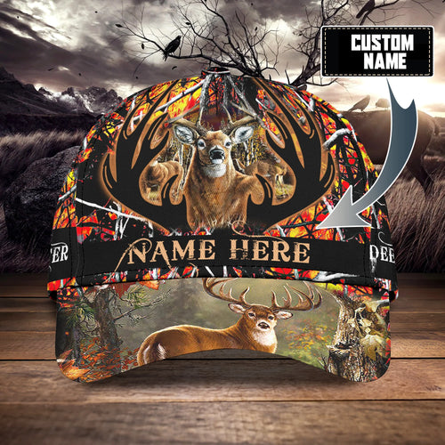 Copy of Deer Hunting - Personalized Name Cap For Deer Hunter - Hez98 01 HNT0140