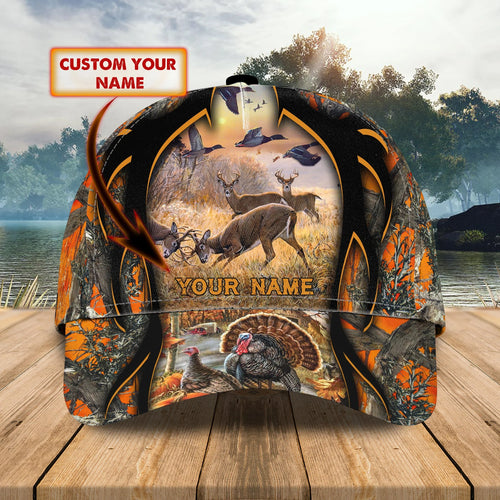Hunting 01 - Personalized Name Cap - 16hb HNT0157
