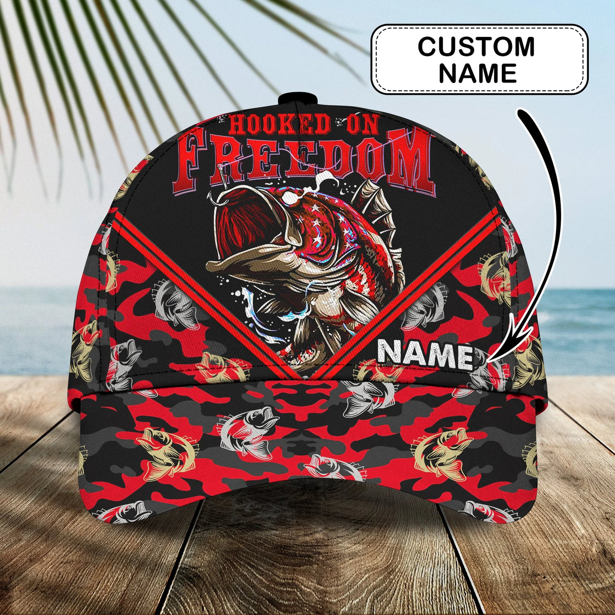 Fishing Vn96 - Personalized Cap 005 FISH0125