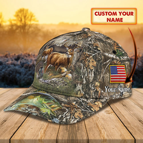 Hunting 05 - Personalized Name Cap - 16hb HNT0177