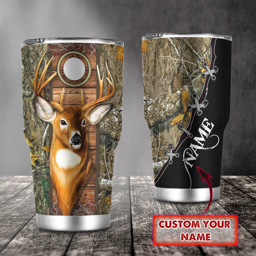 Deer Hunting - Custom Tumbler - Loop - Ntp-232 HNT0232