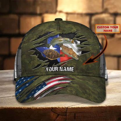 Fishing004- Personalized Name Cap - ATM2K FISH0276