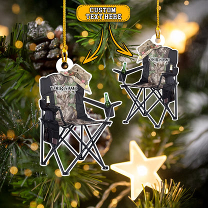 Custom Shaped Ornament -  Fishing Chair - 777 ORN0074