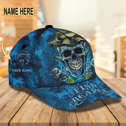 Personalized Classic Cap Fishing Reaper - QB95 - Hkm FISH0188