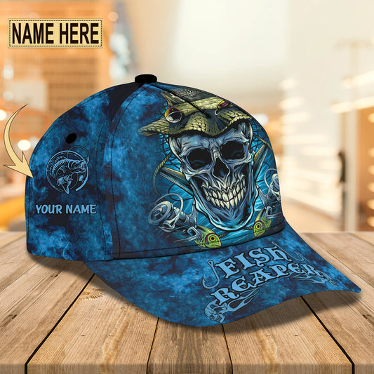Personalized Classic Cap Fishing Reaper - QB95 - Hkm FISH0188