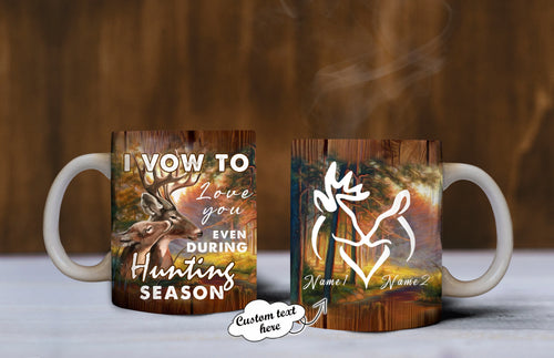 Customize Mug For Hunting Lover Couple HNT0133