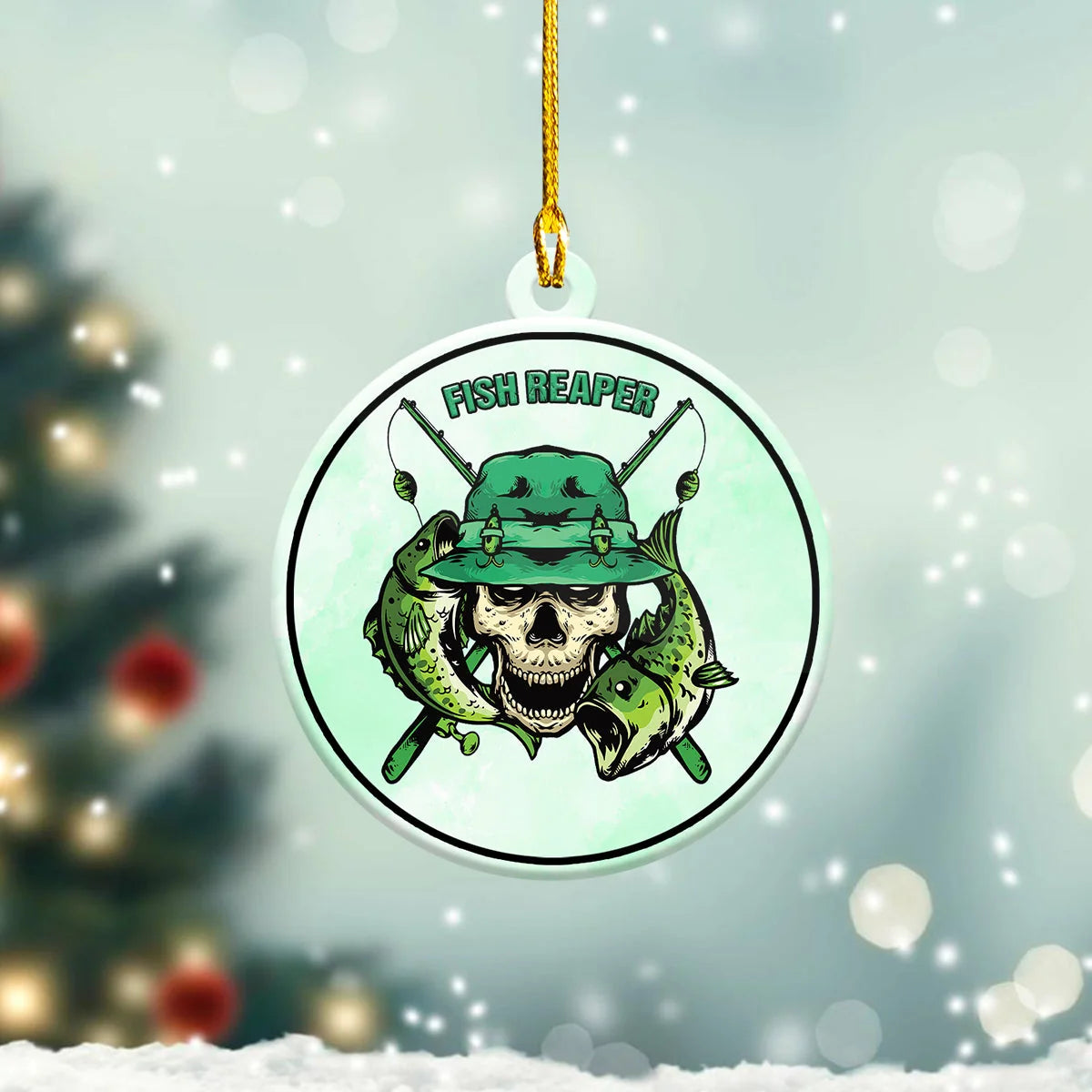 Fisher Man - Shaped Ornament 09 ORN0069