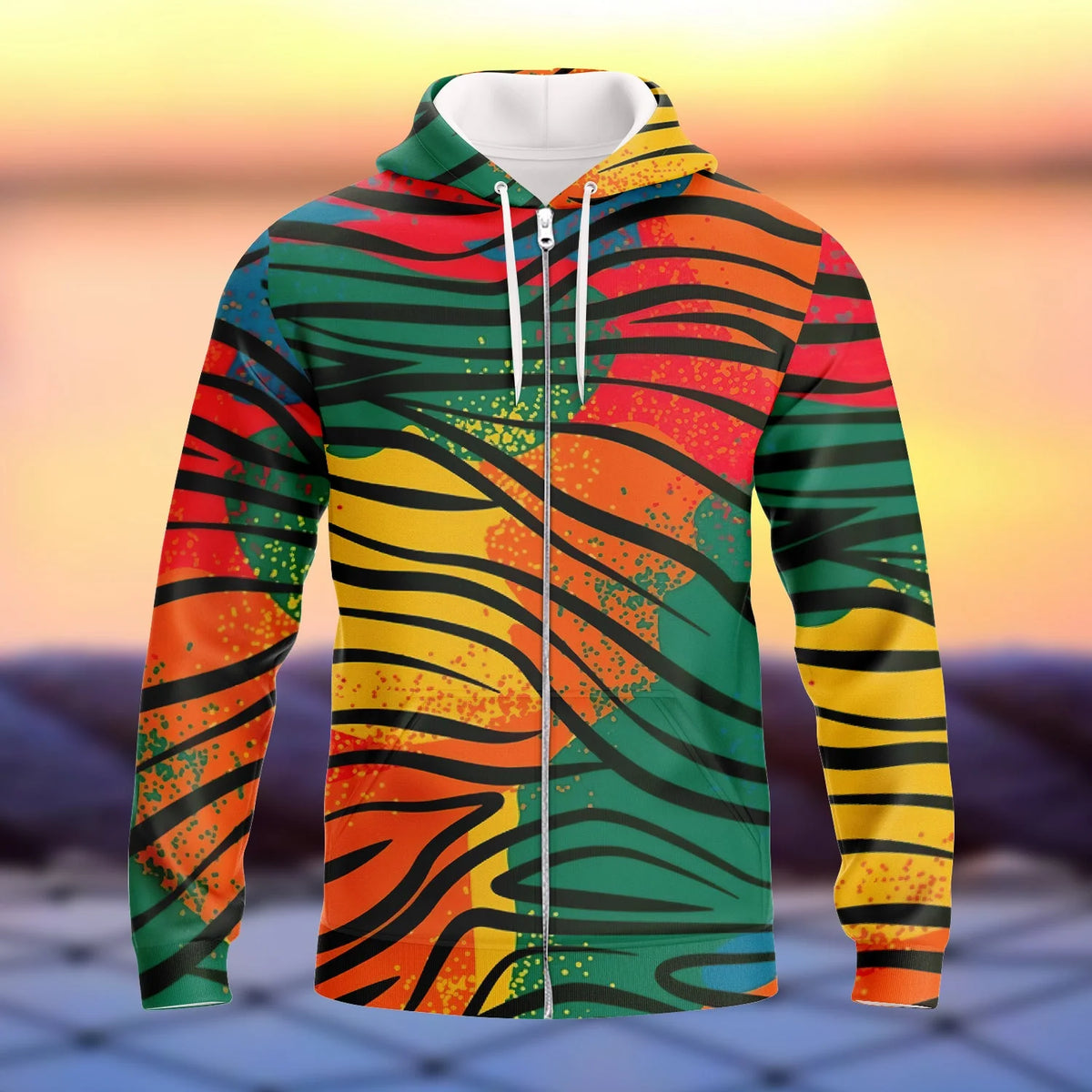 Fishing - Personalized Name 3D Zipper hoodie New6 - CV98 FISH0100