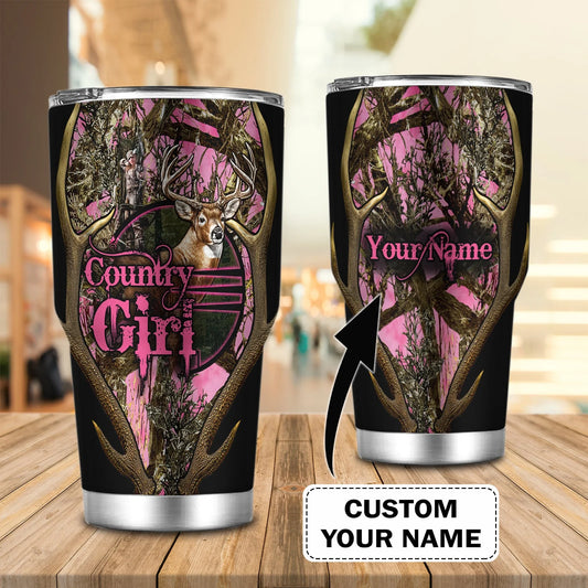 Deer Hunting 02 - Custom Tumbler - Loop - Ntp-234 HNT0237
