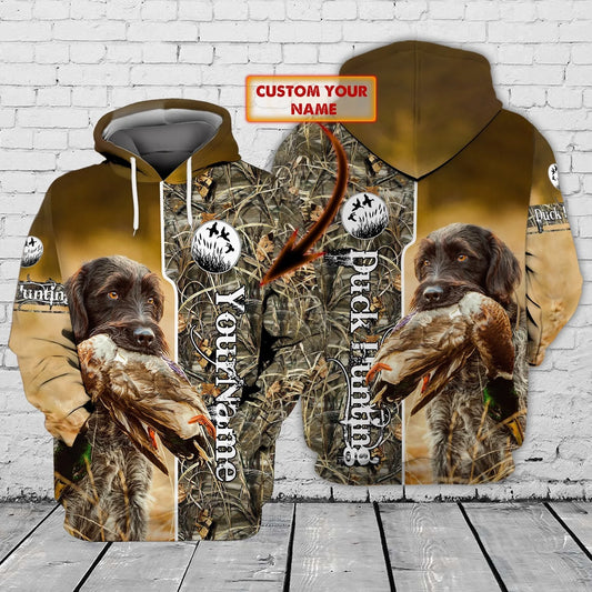 Duch Hunting - Personalized Name 3D Hoodie - CV98 HKM HNT0284