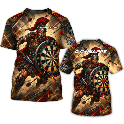 Darts Player Personalized Name 3D Tshirt For D C Knappe Team ORN0223