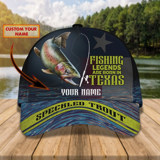 PT97 - CLASSIC CAP - Speckled Trout FISH0201