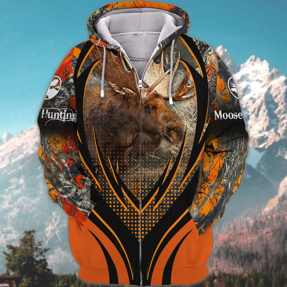 Moose Hunting - 3D Full Print Shirts - Tad 525 HNT0125