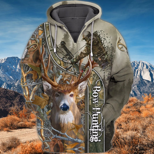 387 Bow Hunting 3D Full Print - TAD HNT0095