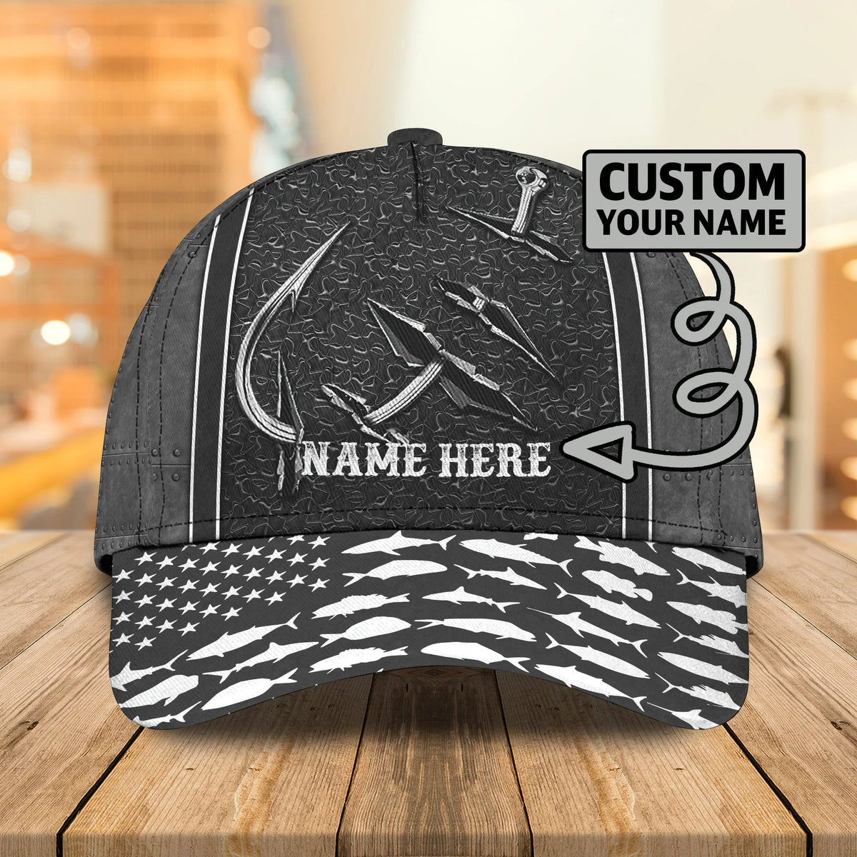 Fishing Hook classic cap dt69 FISH0033