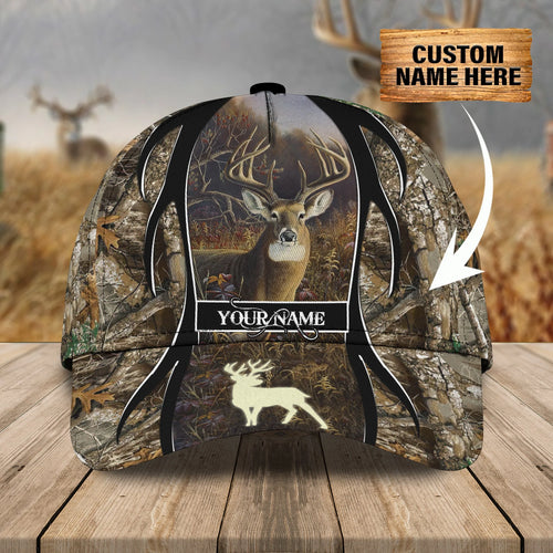 Deer hunting 02 - Personalized Name Cap - Ntt68 HNT0163