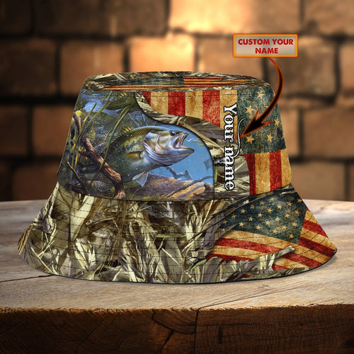 Custom Bucket Hat - Fishing - Fuly 10 FISH0197