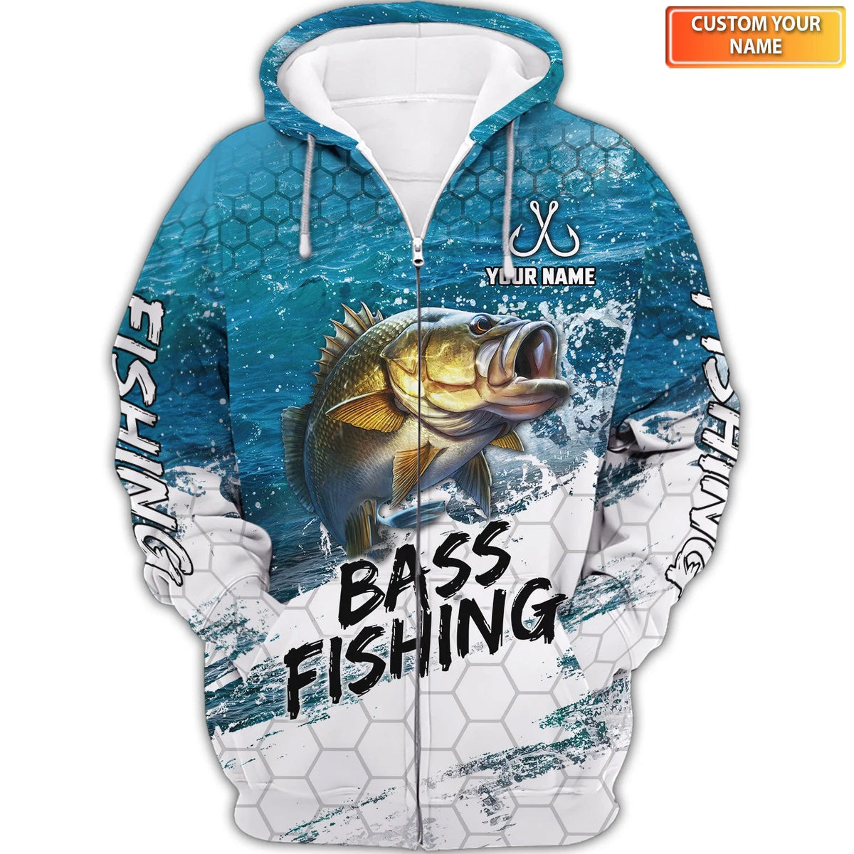 Latest Bass Fishing 3D Hoodie Shirt For Men Hunting Life Hoodie Gifts FISH0071
