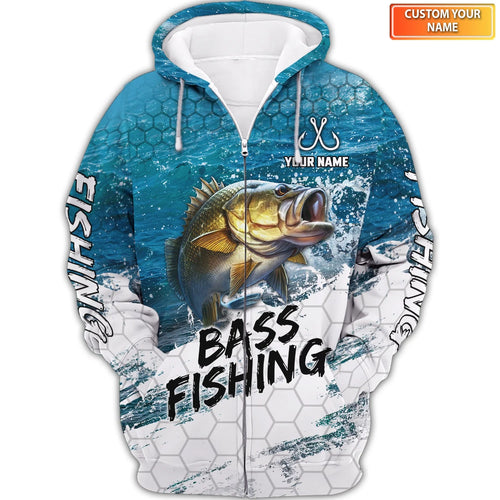 Latest Bass Fishing 3D Hoodie Shirt For Men Hunting Life Hoodie Gifts FISH0071