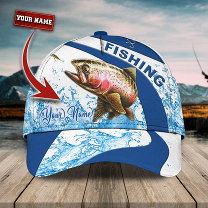 Fishing - Personalized Name Cap 8 FISH0135