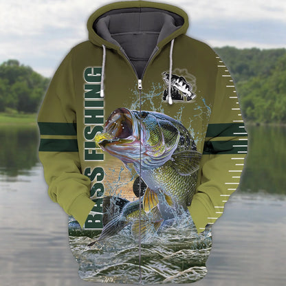 Bass Fishing 3D Full Print FISH0055