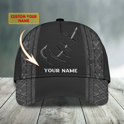 Fishing - Personalized Name Cap 01 Tad FISH0034