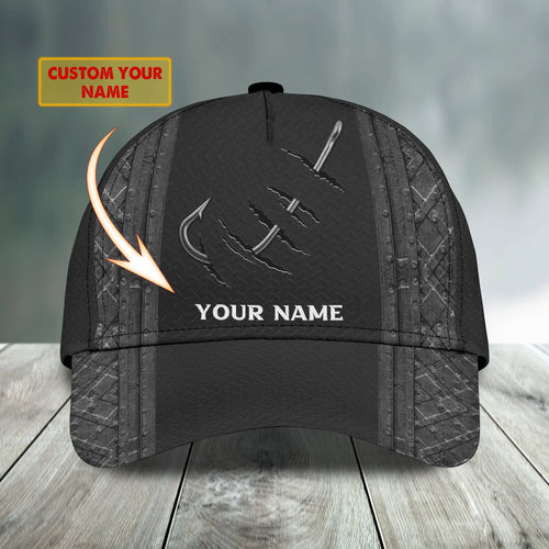 Fishing - Personalized Name Cap 01 Tad FISH0034