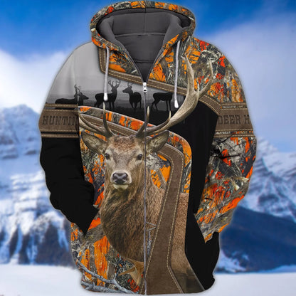 Deer Hunting 3D Shirts For Men and Women Version 3 HNT0118