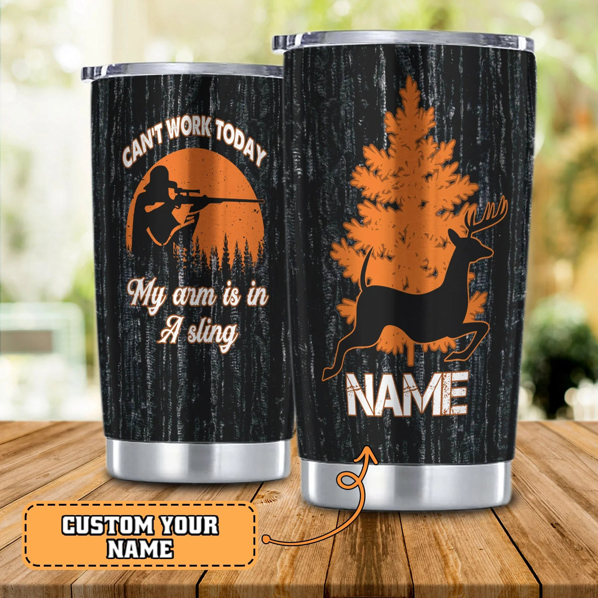Deer hunting - Custom Tumbler - Loop - H2k-h21 HNT0214