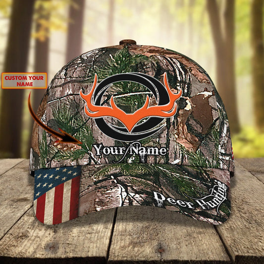 Deer Hunting - Personalized Name Cap 568 - CV98 HNT0254