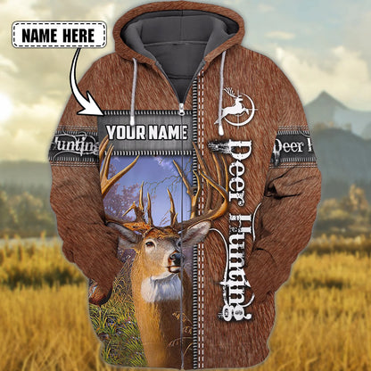 Deer Hunting Hoodie Zipper DT69-CT-1152 HNT0041