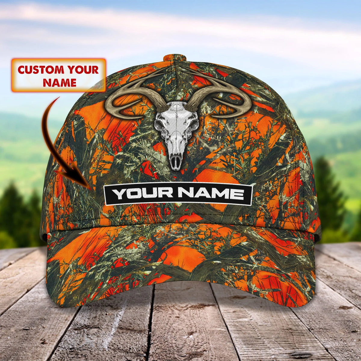 Hunting - Personalized Name Cap - Dah 31 HNT0185