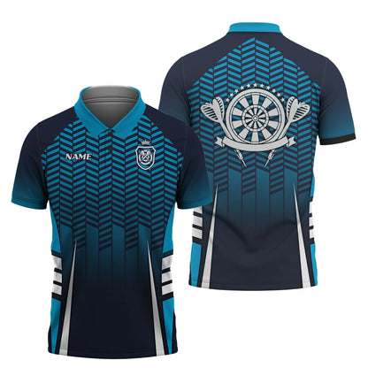Personalized Name Dart Board Blue 3D Printed Shirts ORN0222
