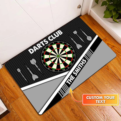 Darts Club Personalized Doormat Gift For Darts Player ORN0137
